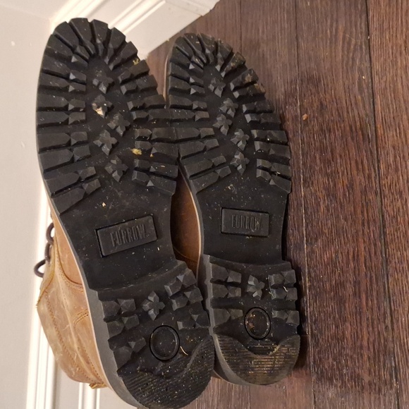 Furrow Brown Leather Boots Size 11 - Picture 10 of 10